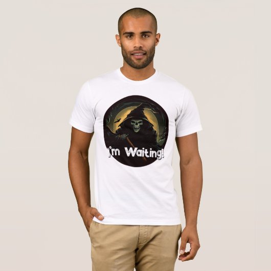 不気味な死神 Tシャツ (正面フル)