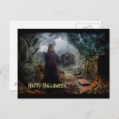 不気味な気色悪いお化け屋敷および幽霊の所有者- ポストカード (正面/裏面)