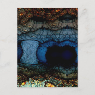 不気味な洞窟 ポストカード