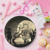 不気味な満月ペーパープレート ペーパープレート (パーティー)