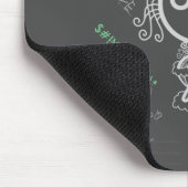 不気味な漫画かわいいタトゥーガール マウスパッド (コーナー)