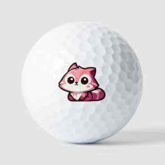 不気味な猫パーソナライズされたゴルフボール ゴルフボール