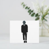 不気味な男 ポストカード (スタンド正面)