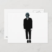 不気味な男 ポストカード (正面/裏面)