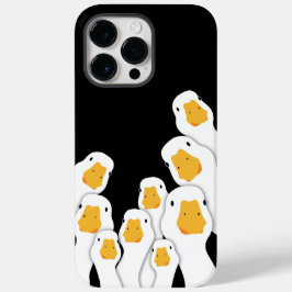 不気味な監視:宇宙からアヒルを監視 Case-Mate iPhone 14 PRO MAXケース