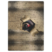 不気味な目V02 クリップボード (裏面)