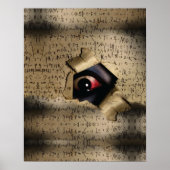 不気味な目V02 ポスター (正面)