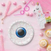 不気味な眼球ハローウィンパーティプレート ペーパープレート (パーティー)