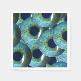 不気味な眼球紙 スタンダードカクテルナプキン