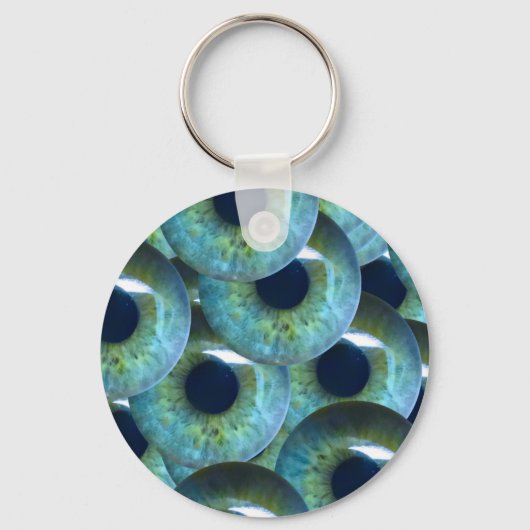 不気味な眼球 キーホルダー (正面)