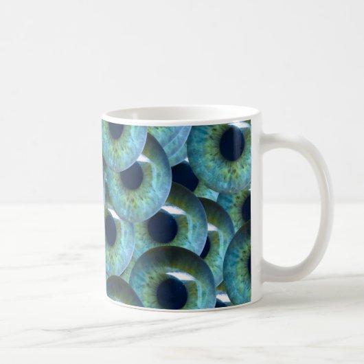 不気味な眼球 コーヒーマグカップ (右)