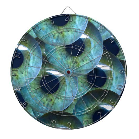 不気味な眼球 ダーツボード (正面)