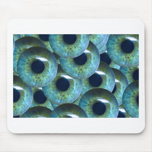 不気味な眼球 マウスパッド (正面)