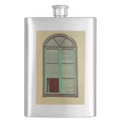 不気味な窓 フラスク (正面)