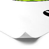 不気味な緑のスライムモンスターフラッグバースデーパーティー ポスター (角)