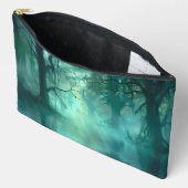 不気味な緑の湿地 アクセサリーポーチ (見開き)