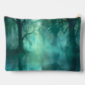 不気味な緑の湿地 アクセサリーポーチ (裏面)