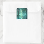 不気味な緑の湿地 スクエアシール (バッグ)