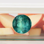 不気味な緑の湿地 ラベル (貼付)