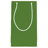 不気味な緑の色名 スモールペーパーバッグ (正面)