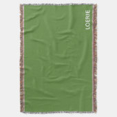 不気味な緑の色名 スローブランケット (正面縦)
