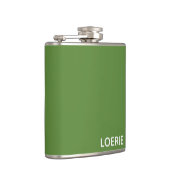 不気味な緑の色名 フラスク (右)