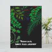 不気味な緑の葉ダークナイトハロウィーンおもしろい (スタンド正面)