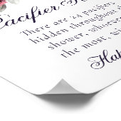 不気味な美しさ |ゴシックフローラこうもりおしゃぶり狩り ポスター (角)