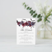 不気味な美しさ |暗いフローラとこうもり詳細 エンクロージャーカード (スタンド正面)