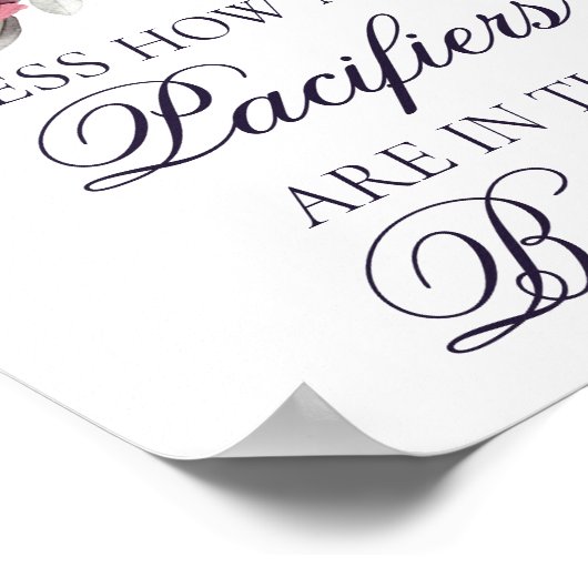 不気味な美しさ | Gothicフローラ数の推測 ポスター (角)