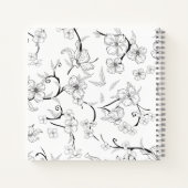 不気味な花の模様7 ノートブック (裏面)