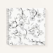不気味な花の模様7 ノートブック (正面)