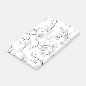 不気味な花の模様7 ポストイット (アングル)