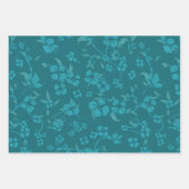 不気味な花パターン2 ラッピングペーパーシート (正面3)