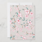 不気味な花パターン6 サンキューカード (裏面)