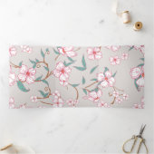 不気味な花パターン6 三つ折りクリスマスカード (内部)