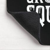 不気味な花婿チーム ゴシックウェディング ハロウィン独身最後の夜 マウスパッド (コーナー)