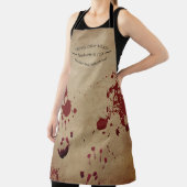 不気味な血カスタムブッチャー エプロン (インサイチュ)