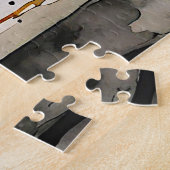 不気味な血スケルトン ジグソーパズル (側面)