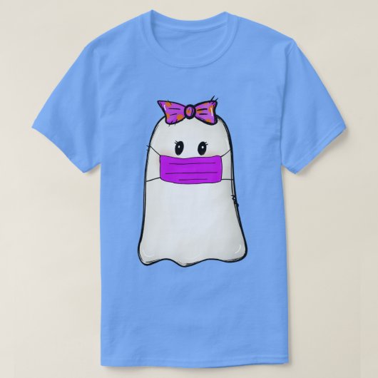 不気味な衣服マスク Tシャツ (デザイン正面)