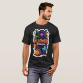 不気味な要素が満載のハロウィン招待状 Tシャツ (正面フル)