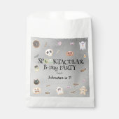 不気味な誕生日の子供のパーティー フェイバーバッグ (正面)