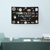 不気味な誕生日の子供のパーティー 横断幕 (トレードショー)