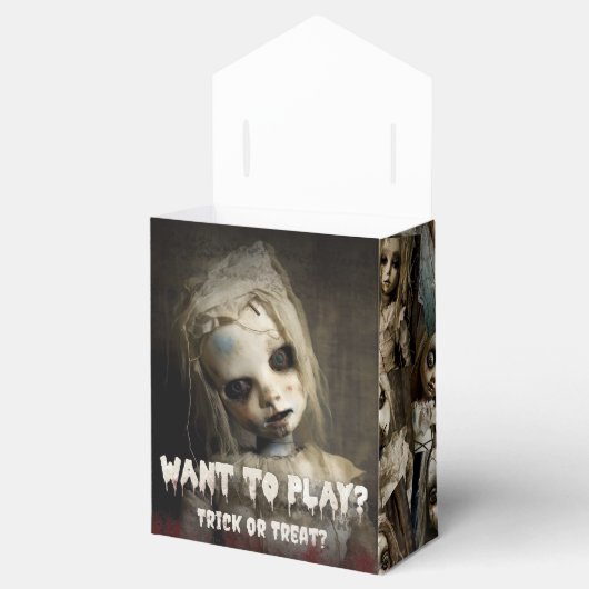 不気味な遊び友達不気味が持つ人形ハロウィーン フェイバーボックス (オープン)