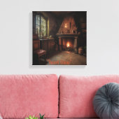 不気味な隔離 キャンバスプリント (インサイチュ (リビング))