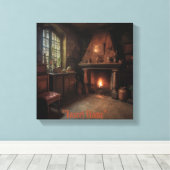 不気味な隔離 キャンバスプリント (インサイチュ (ウッドフロア))