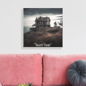 不気味な隔離 キャンバスプリント (インサイチュ (リビング))