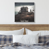 不気味な隔離 キャンバスプリント (インサイチュ (寝室))