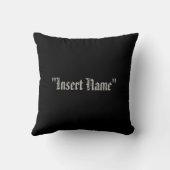 不気味な隔離 クッション (裏面)