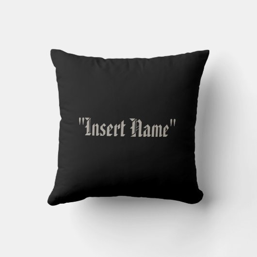 不気味な隔離 クッション (裏面)